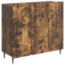 vidaXL Széf Füstös Tölgy 89 x 34,5 x 82 cm Szerelt Fa
