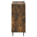 vidaXL Széf Füstös Tölgy 89 x 34,5 x 82 cm Szerelt Fa