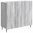 vidaXL Széf Szürke Sonoma 89 x 34,5 x 82 cm Szerelt Fa