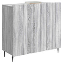 vidaXL Széf Szürke Sonoma 89 x 34,5 x 82 cm Szerelt Fa