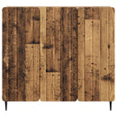 vidaXL Széf Antik Fa 89 x 34,5 x 82 cm Szerelt Fa