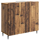 vidaXL Széf Antik Fa 89 x 34,5 x 82 cm Szerelt Fa