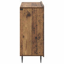 vidaXL Széf Antik Fa 89 x 34,5 x 82 cm Szerelt Fa