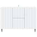 vidaXL Széf Fehér 89 x 34,5 x 62 cm Szerelt Fa