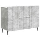 vidaXL Széf fiókkal Betonszürke 89 x 34,5 x 62 cm Szerelt Fa