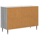 vidaXL Széf fiókkal Szürke Sonoma 89 x 34,5 x 62 cm Szerelt Fa