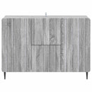 vidaXL Széf fiókkal Szürke Sonoma 89 x 34,5 x 62 cm Szerelt Fa