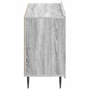 vidaXL Széf fiókkal Szürke Sonoma 89 x 34,5 x 62 cm Szerelt Fa