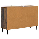 vidaXL Széf fiókkal Antik Fa 89 x 34,5 x 62 cm Szerelt Fa