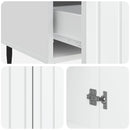 vidaXL Széf Fehér 66 x 34,5 x 97 cm Szerelt Fa