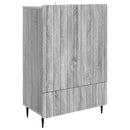 vidaXL Széf Szürke Sonoma 66 x 34,5 x 97 cm Szerelt Fa