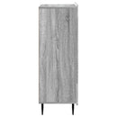 vidaXL Széf Szürke Sonoma 66 x 34,5 x 97 cm Szerelt Fa