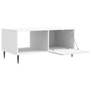 vidaXL Dohányzóasztal Fehér 90 x 50 x 40 cm Szerelt Fa