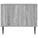 vidaXL Dohányzóasztal Szürke Sonoma 90 x 50 x 40 cm Szerelt Fa