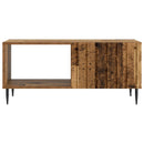 vidaXL Dohányzóasztal Antik Fa 90 x 50 x 40 cm Szerelt Fa