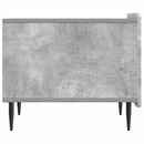 vidaXL Dohányzóasztal fiókkal Betonszürke 49 x 50 x 42 cm Szerelt Fa