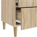 vidaXL Éjjeliszekrény 2 pcs Sonoma Tölgy 43 x 34,5 x 48 cm Szerelt Fa