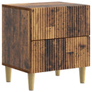 vidaXL Éjjeliszekrény Antik Fa 43 x 34,5 x 48 cm Szerelt Fa