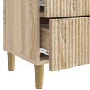 vidaXL Éjjeliszekrény Sonoma Tölgy 62 x 34,5 x 48 cm Szerelt Fa