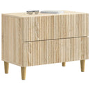 vidaXL Éjjeliszekrény Sonoma Tölgy 62 x 34,5 x 48 cm Szerelt Fa