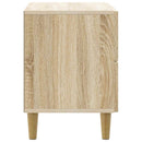 vidaXL Éjjeliszekrény Sonoma Tölgy 62 x 34,5 x 48 cm Szerelt Fa