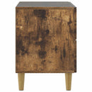 vidaXL Éjjeliszekrény Füstös Tölgy 62 x 34,5 x 48 cm Szerelt Fa