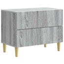vidaXL Éjjeliszekrény Szürke Sonoma 62 x 34,5 x 48 cm Szerelt Fa