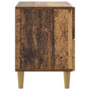 vidaXL Éjjeliszekrény fiókkal Antik Fa 62 x 34,5 x 48 cm Szerelt Fa