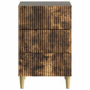 vidaXL Éjjeliszekrény Füstös Tölgy 43 x 41 x 66,5 cm Szerelt Fa
