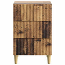 vidaXL Éjjeliszekrény fiókkal Antik Fa 43 x 41 x 66,5 cm Szerelt Fa