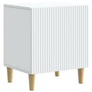 vidaXL Éjjeliszekrény 2 db Fehér 43 x 34,5 x 50 cm Szerelt Fa