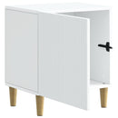 vidaXL Éjjeliszekrény 2 db Fehér 43 x 34,5 x 50 cm Szerelt Fa