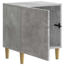 vidaXL Éjjeliszekrény 2 db Betonszürke 43 x 34,5 x 50 cm Szerelt Fa