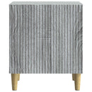 vidaXL Éjjeliszekrény 2 pcs Szürke Sonoma 43 x 34,5 x 50 cm Szerelt Fa