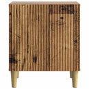 vidaXL Éjjeliszekrény Antik Fa 43 x 34,5 x 50 cm Szerelt Fa
