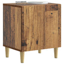 vidaXL Éjjeliszekrény Antik Fa 43 x 34,5 x 50 cm Szerelt Fa