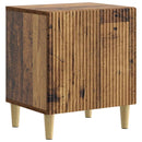 vidaXL Éjjeliszekrény 2 pcs Antik Fa 43 x 34,5 x 50 cm Szerelt Fa