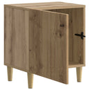 vidaXL Éjjeliszekrény 2 pcs Kézműves Tölgy 43 x 34,5 x 50 cm
