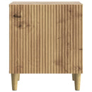 vidaXL Éjjeliszekrény 2 pcs Kézműves Tölgy 43 x 34,5 x 50 cm