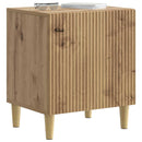 vidaXL Éjjeliszekrény 2 pcs Kézműves Tölgy 43 x 34,5 x 50 cm