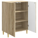 vidaXL Széf Sonoma Tölgy 66 x 34,5 x 90 cm Szerelt Fa