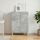 vidaXL Széf Betonszürke 66 x 34,5 x 90 cm Szerelt Fa