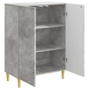 vidaXL Széf Betonszürke 66 x 34,5 x 90 cm Szerelt Fa