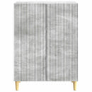 vidaXL Széf Betonszürke 66 x 34,5 x 90 cm Szerelt Fa