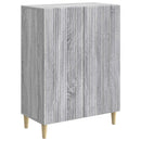 vidaXL Széf Szürke Sonoma 66 x 34,5 x 90 cm Szerelt Fa