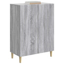 vidaXL Széf Szürke Sonoma 66 x 34,5 x 90 cm Szerelt Fa