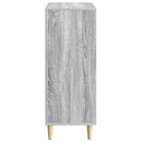 vidaXL Széf Szürke Sonoma 66 x 34,5 x 90 cm Szerelt Fa