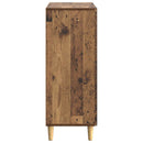 vidaXL Széf Antik Fa 66 x 34,5 x 90 cm Szerelt Fa