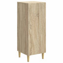 vidaXL Széf Sonoma Tölgy 33 x 34,5 x 90 cm Szerelt Fa