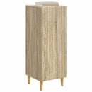 vidaXL Széf Sonoma Tölgy 33 x 34,5 x 90 cm Szerelt Fa